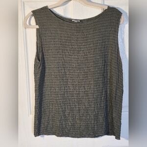 CP Shades Forest Green Patterned Blouse